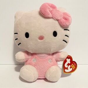 Ty Pink Hello Kitty Plush 6” Sanrio 2014 Stuffed Animal Toy